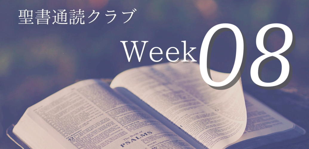 聖書通読クラブ Week 08